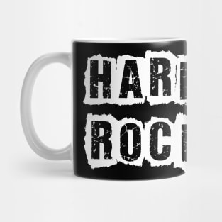 hard rock text design Mug